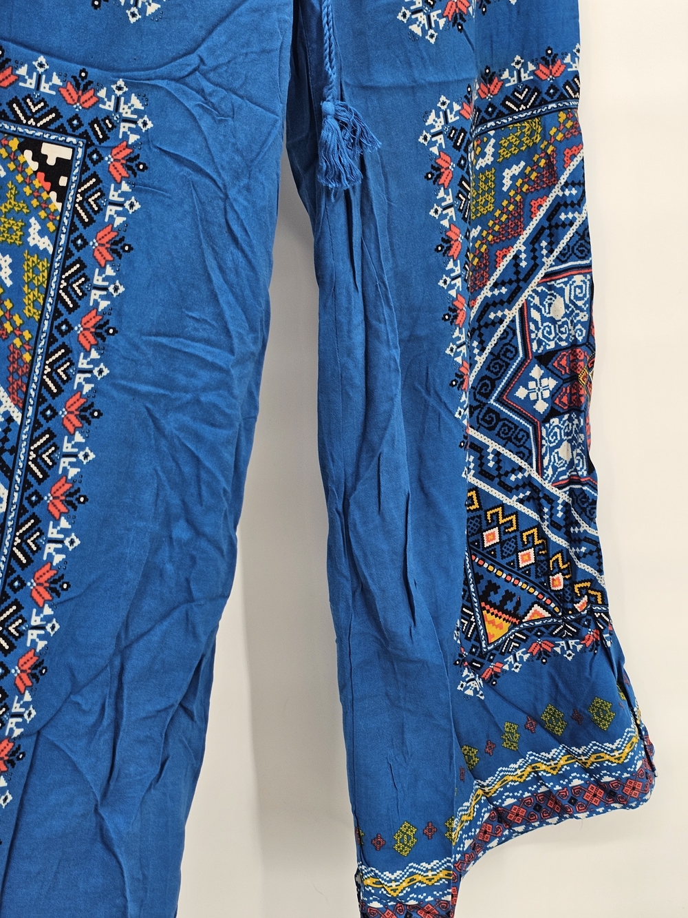 Flying Tomato Blue Wide Leg Pants M - Picture 12 of 16
